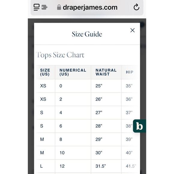 Draper James Logan White Shirting Stripe sz L - Picture 4 of 7